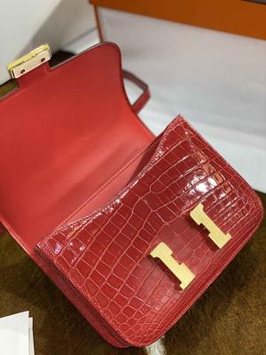 wholesale quality hermes constance 19 shinny niloticus crocodile 95 braise ghw